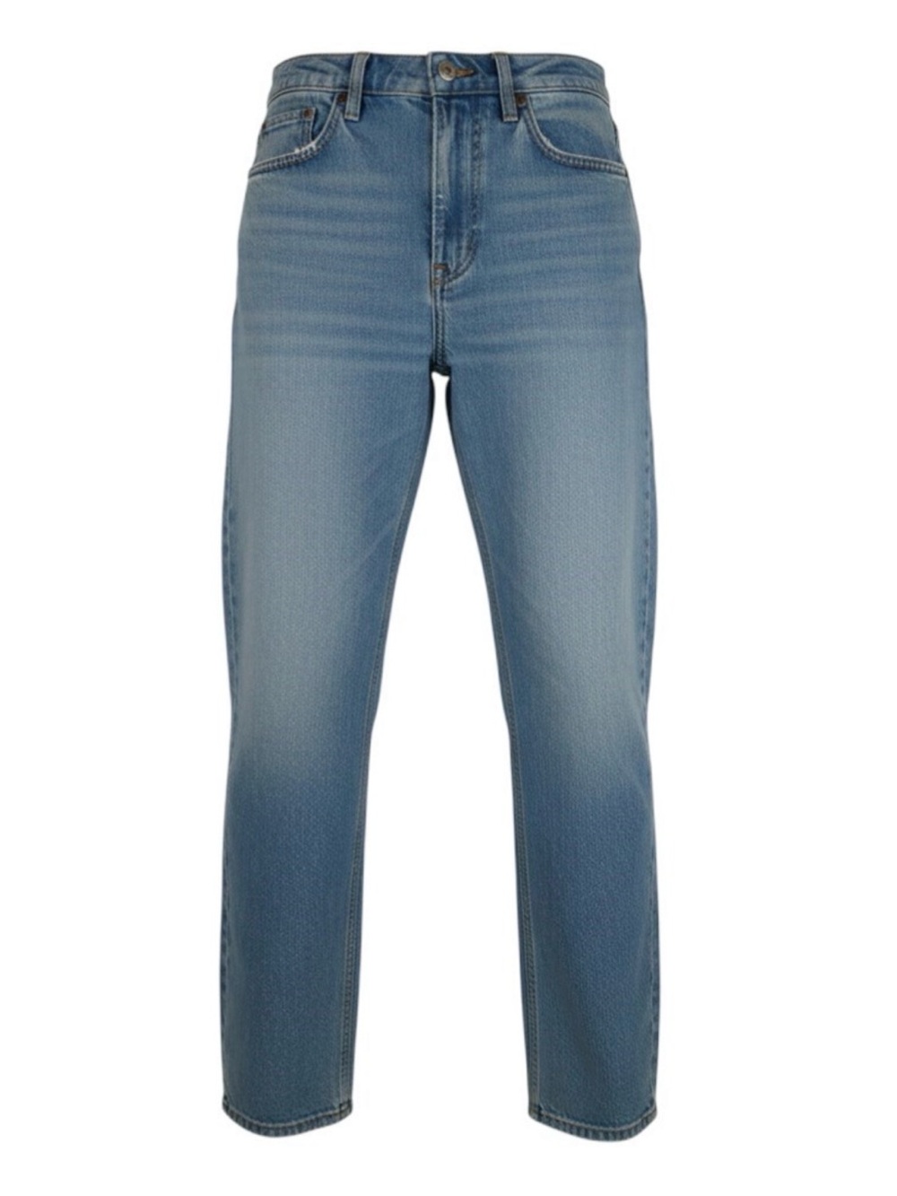 Abercrombie & Fitch Straight Jeans in Light Blue Wash MRSP $90